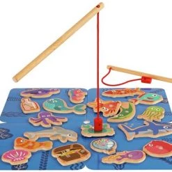 Chad Valley Houten Visspel Hengelspel