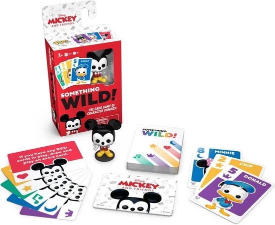 Funko! Mickey And Friends: Something Wild Card Game - English Version - Afbeelding 3