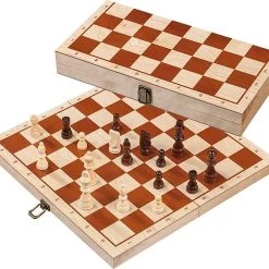 Philos Schaak Kassette Met Randbeschrijving Veld 42 Mm, Koningshoogte 76 Mm