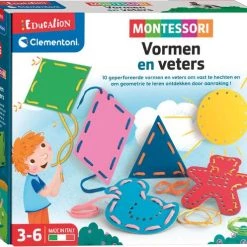 Clementoni MONTESSORI - SHAPES & LACES (NL)