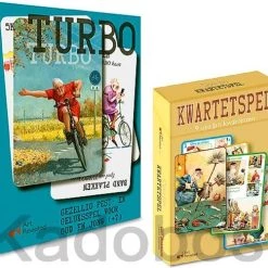 Art Revisited 2x Spel Marius Van Dokkum - Opa Jan Kwartet & Turbo Spel