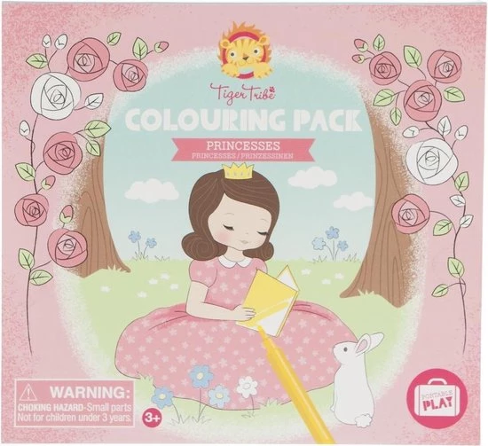 Tiger Tribe Pakket Met Kleurboek/-album Kleurplaat En Kleurboek - Afbeelding 4