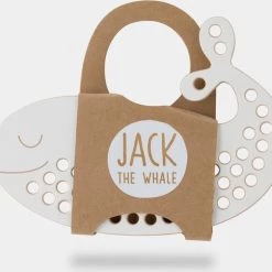 Milan Toys Inrijgplank Hout | Jack De Walvis | Educatief Montessori Speelgoed | Milintoys | Thuismusje