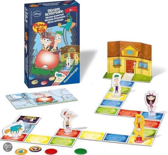 Ravensburger Phineas & Ferb - De Achtbaanmissie - Afbeelding 2