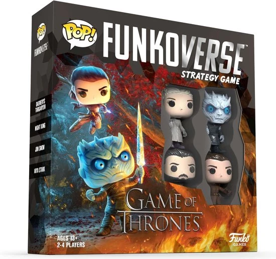 Funko POP! - Funkoverse: Game Of Thrones - 4 Pack Stragedy Game (46060) - Afbeelding 8