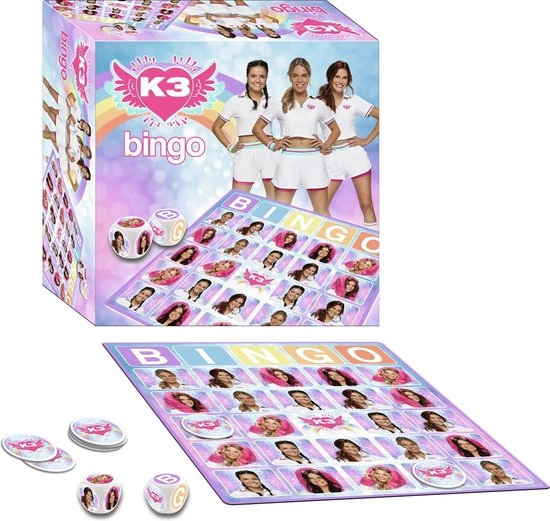 K3 Spel - Dromen Bingo Met 6 Spelborden - 2 Tot 6 Spelers - Afbeelding 3