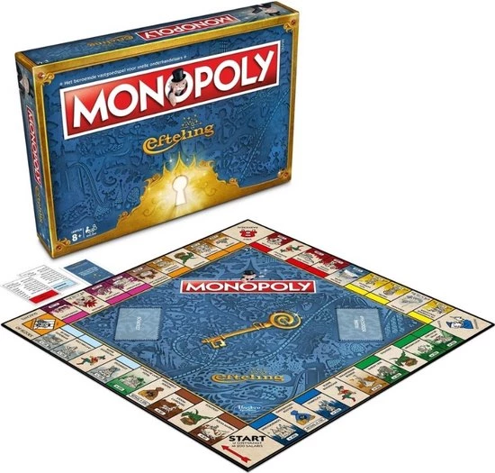 Hasbro Spellenbundel - 2 Stuks - Mens Erger Je Niet & Monopoly Efteling - Afbeelding 7