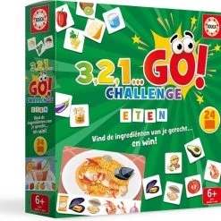 Just Games 321 GO CHALLENGE - Educatief Spel - Eten