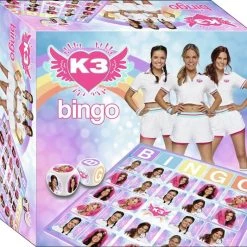 K3 Spel - Dromen Bingo Met 6 Spelborden - 2 Tot 6 Spelers