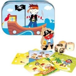 Simply For Kids Spel - Dobbelspel - Piraten - In Blik - 3+