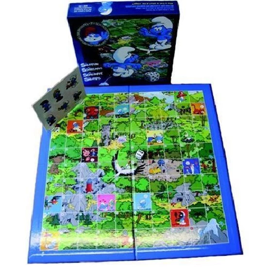 De Smurfen Smurfen Smurfen Bordspel Voor 2-6 Spelers - Afbeelding 5