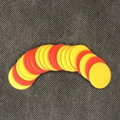 Flexjuf Rood-gele Rekenfiches (SET Van 20 St.)