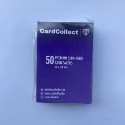 CardCollect Semi Rigid Card Holders - 50 Stuks - Card Savers - Perfect Voor Grading PSA / BGS / CGC /... - Kaart Bescherming - Pok Mon / Yu-Gi-Oh! /... - Kaarten