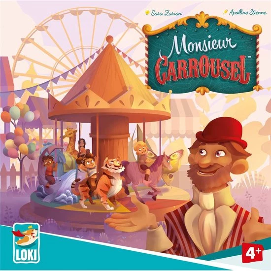 Loki Monsieur Carrousel - Bordspel - Afbeelding 3