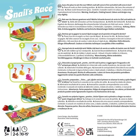 Ravensburger Snail’s Race - Afbeelding 4