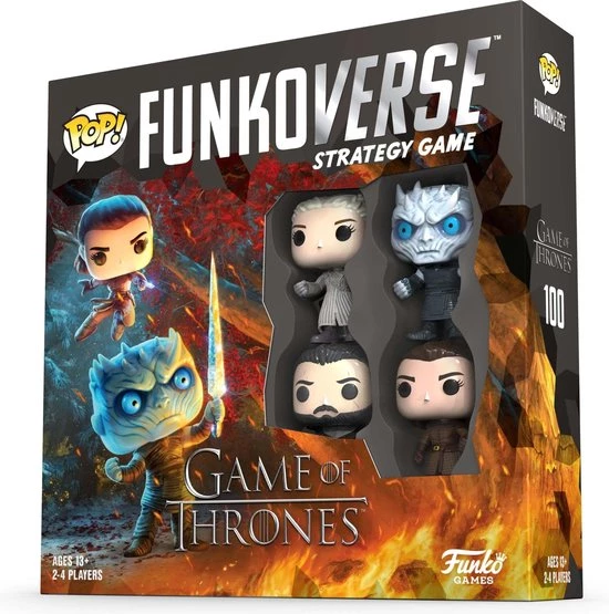Funko POP! - Funkoverse: Game Of Thrones - 4 Pack Stragedy Game (46060) - Afbeelding 6