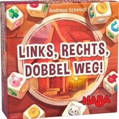 Haba - Haba Spel Links, Rechts, Dobbel Weg!