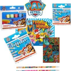 PAW Patrol Stoepkrijt, PAW Patrol Tekenschrift, PAW Patrol Stickers, PAW Patrol Potloden, PAW Patrol Waskrijtjes
