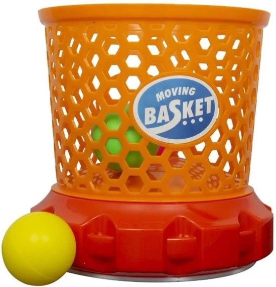 Jollity Works JollyPlay - Bewegende Basket - Spel - Drankspel - Bal - Gooien