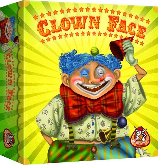 White Goblin Games Clown Face