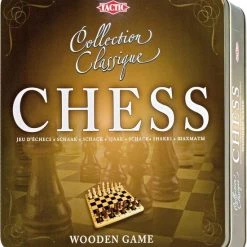 Selecta Spellen Schaken Hout- Schaakspel