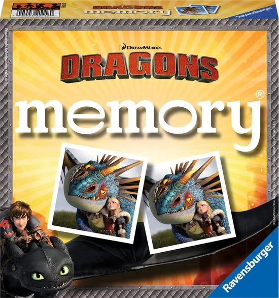 Dragons Memory - Kinderspel - Afbeelding 4