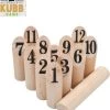 JJA Kubb Game - Spel Van Hout - Spel - Scandinavisch Spel - 3+ Jaar