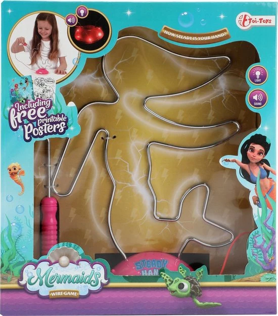 Toi-toys Zenuwspel Mermaids Junior Staal Zilver/roze