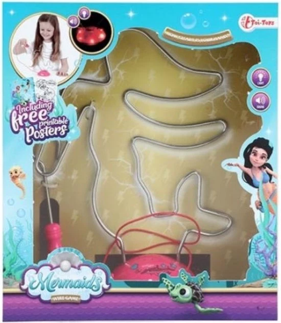 Toi-toys Zenuwspel Mermaids Junior Staal Zilver/roze - Afbeelding 5