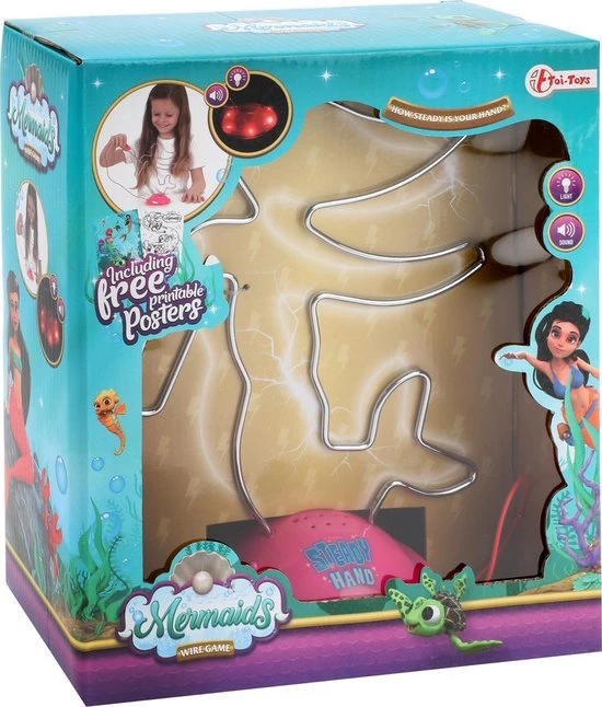 Toi-toys Zenuwspel Mermaids Junior Staal Zilver/roze - Afbeelding 2