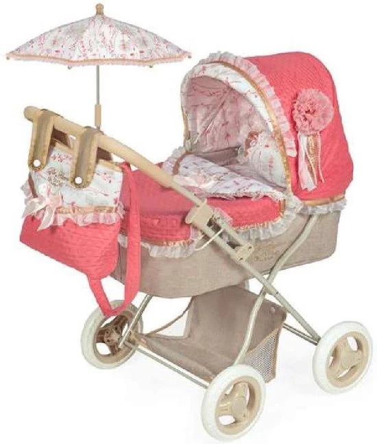 Poppenwagen Martina Decuevas (60 X 38 X 65 Cm) - Afbeelding 3