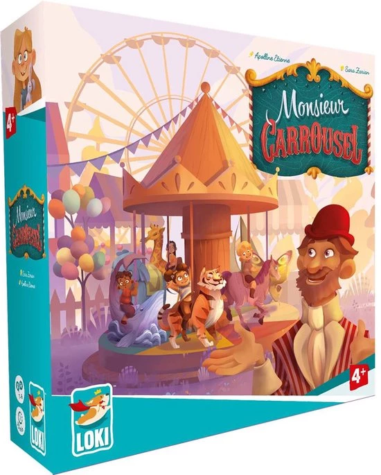 Loki Monsieur Carrousel - Bordspel - Afbeelding 4