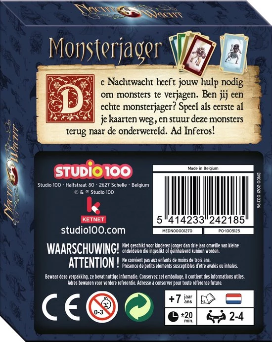 Nachtwacht Kaartspel - Monsterjager - Afbeelding 4