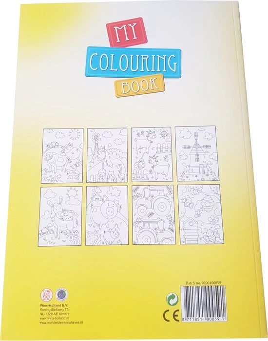 Divers Kleurboek Dieren - 'My Colouring Book' - Afbeelding 2
