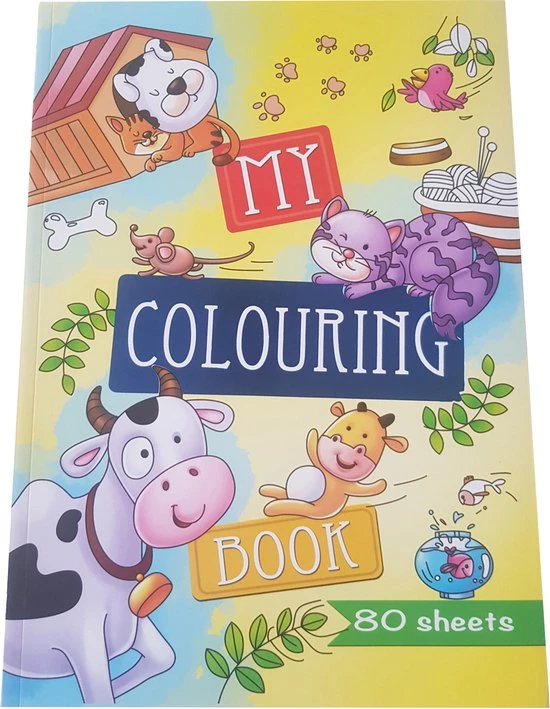 Divers Kleurboek Dieren - 'My Colouring Book'