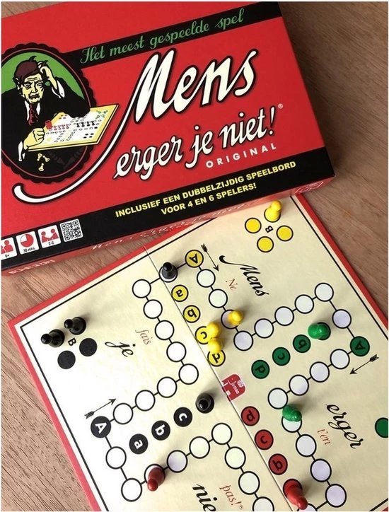 Hasbro Spellenbundel - 2 Stuks - Mens Erger Je Niet & Monopoly Efteling - Afbeelding 4