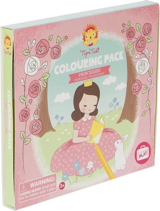 Tiger Tribe Pakket Met Kleurboek/-album Kleurplaat En Kleurboek - Afbeelding 2