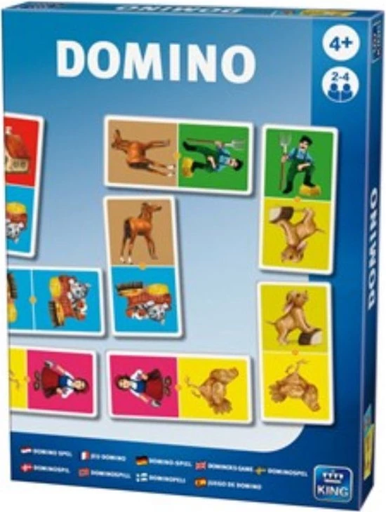King Boerderij Domino - Spel 4+