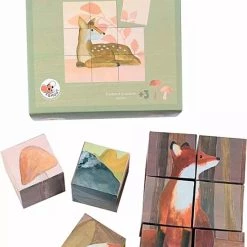 Egmont Toys - Kubuspuzzel Bosdieren