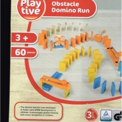 Playtive Hindernis Domino/ Obstacle Domino Run Vanaf 3 Jaar 60 Stuks