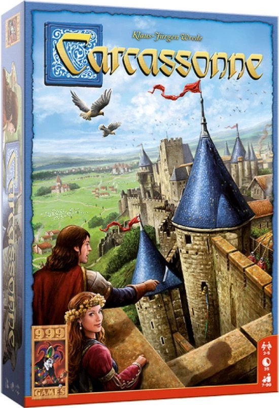 999 Games Carcassonne Basisspel Bordspel - Afbeelding 8