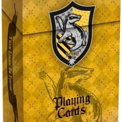 Cartamundi Speelkaarten Harry Potter Huffelpuf Geel/zwart