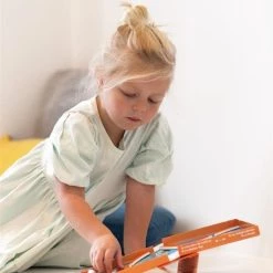 Scratch Magneetspel 2-in-1 Dino 15,5 Cm Staal Oranje 15-delig