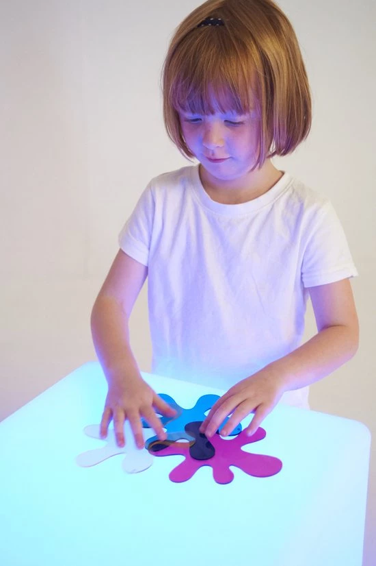 TickiT Sensorische Lichtkubus Met Kleur | XL Nachtlamp Kinderkamer | 40 X 40 X 40 Cm - Afbeelding 13